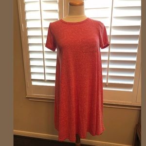 Lularoe Carly Red Heathered (No Tail)